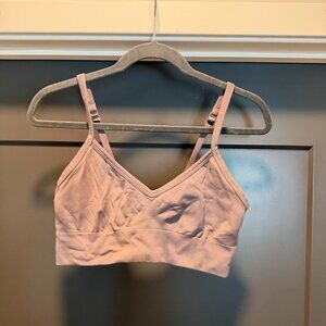 Grey-purple lounge bralette